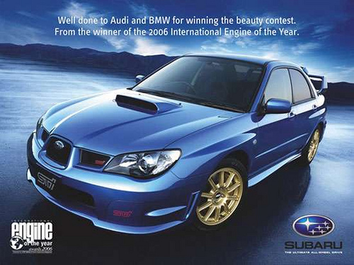 Subaru - motorul anului