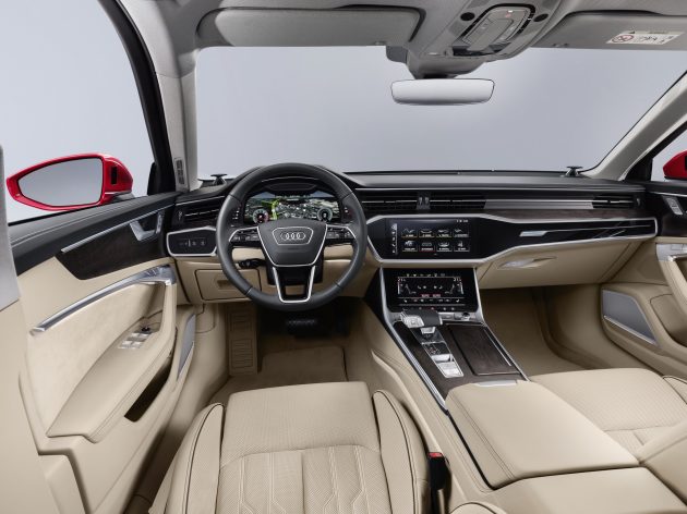 Interiorul noului Audi A6